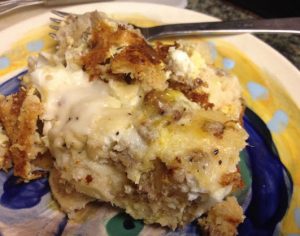 biscuits and gravy breakfast casserole