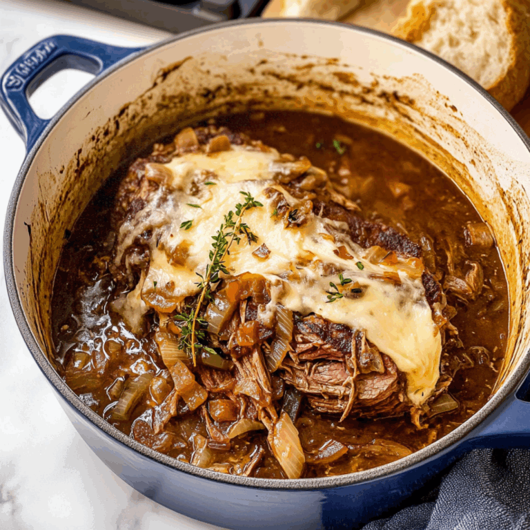 French onion pot roast