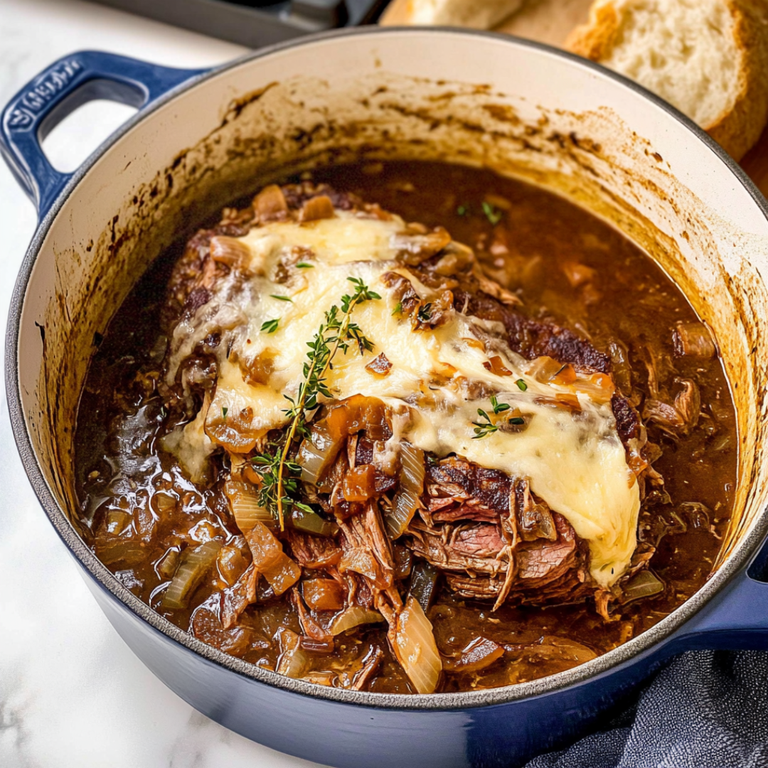 French onion pot roast